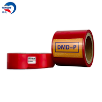 Panneau isolant préimprégné en fibre de verre rouge/fibre de polyester pour transformateurs et moteurs de type sec, modèle DMD préimprégné