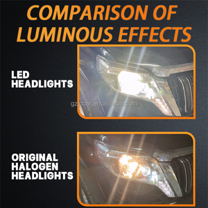 Jiachi Y7 H4 led Máy chiếu mini Ống kính tự động H4 Led Đèn Pha Bóng đèn kit chuyển đổi chùm cao Chùm thấp 200W Turbo Fan xe ánh sáng đèn - Product Image 2