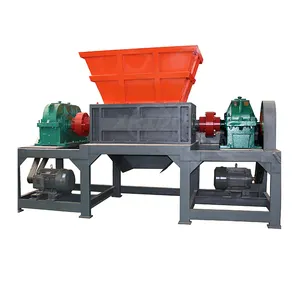 Waste Tire shredder Tyre Crusher Recycling Production Line