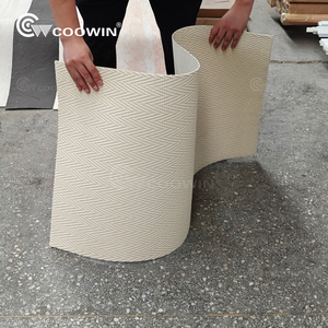 Pietra naturale impiallacciatura 3D modello Design capace di stile moderno quarzo flessibile MCM piastrelle hotel ville applicazione pavimento industriale - Product Image 2