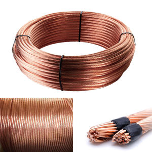 도매 16-300 mm² 접지봉 전도선 무연동 구리 도금 강철 전선 전력 공학 프로젝트용 - Product Image 2