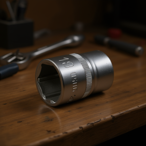 <b>Socket</b> 235 1/2 In Chrome Vanadium Steel For <b>Ratchet</b> Use - Product Image 3