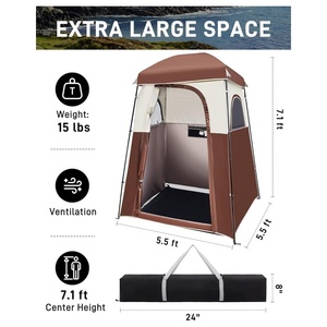 <span class=keywords><strong>Tente</strong></span> de <span class=keywords><strong>Douche</strong></span> Portable 1 Personne à Ouverture Rapide, Coupe-Vent, pour Camping, <span class=keywords><strong>Cabine</strong></span> de Toilette, <span class=keywords><strong>Tente</strong></span> de Pêche Pop-up, <span class=keywords><strong>Cabine</strong></span> de <span class=keywords><strong>Douche</strong></span> - Product Image 3