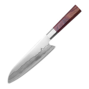 العنبر اليابانية دمشق سكين 440C gyuto سكين الطاهي 8 بوصة المطبخ طقم السكاكين - Product Image 3