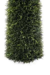 Vente chaude Treesmas 1.6 mètres de haut en forme de cône en plastique et métal arbre artificiel plante topiaire pour la décoration intérieure extérieure - Product Image 6