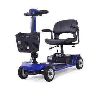 Yetişkinler için 250w motor 8 inç dört tekerlek yüksek iyi elektrikli scooter ile yeni tasarım