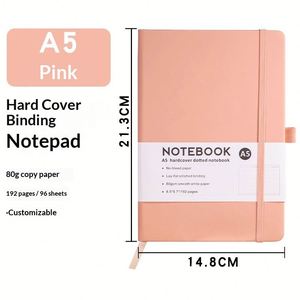 Juego de Cuadernos A5 Clásicos Multicolor con Rayas, Cierre Elástico con Portaplumas, Diario de Tapa Dura para Oficina, Escuela y Uso Personal - Product Image 4
