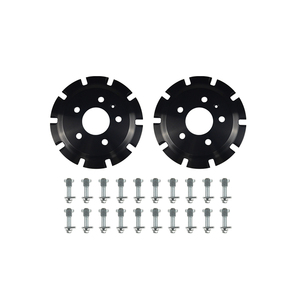 จานเบรกคาร์บอนเซรามิกหน้า OEM MOTOR SPORT สำหรับ Audi Q3/A3/RS3/TT S/RS 5Q0615301G 340x30 มม. - Product Image 4