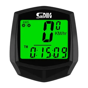 Sunding Wireless Bike Computer Bicycle Speedometer Cycle Odometer Cycling Computers Meter Speed Sensor Outdoor Exercise Rainproo