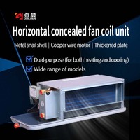 Unidad de Ventilador con Bobina, Fuente de Aire y Unidad de Aire Acondicionado Central, Diseño Duradero de Bajo Ruido para Restaurantes, Estadios e Ingeniería Pública
