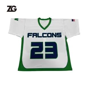 Directe Verkoop Van Chinese Fabrieken Sublimatie Schieten Lacrosse Shirt/Goedkope Custom Heren Team Lacrosse Uniformen