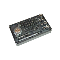 Ensemble de tournevis et de forets, 40 pièces, ensemble d'outils ménagers, magnétique, chrome vanadium, avec étui, vente en gros