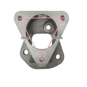 Disque de raccordement de filtre à air en fer 186F 186FA 188F, pièce moteur pour mini-cultivateur, pompe, générateur, motoculteur, entrée - Product Image 1