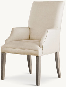 فندق كلاسيكي امريكى هودسون بارسونز قماش مطعم كرسي أثاث فاخر مريح داخلي - Product Image 2