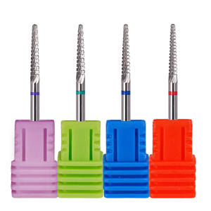 Tırnak temizleyici Bit Tungsten karbür tırnak matkap ucu altında konik tırnak törpüsü çıkarma Rhinestones manikür aksesuarları jel kaldırma - Product Image 3