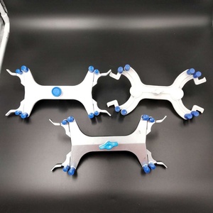 Suministro de fábrica, Clip de <span class=keywords><strong>mariposa</strong></span> alcalino ácido personalizable, abrazadera de bureta de vidrio, soporte de titulación de mármol, forma cuadrada para <span class=keywords><strong>laboratorio</strong></span> - Product Image 1