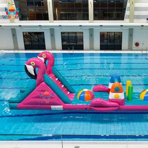 สินค้าขายดีใหม่ คุณภาพสูง วัสดุ PVC สวยงาม ห่วงยางเป่าลมรูปนกฟลามิงโก้ ขนาด 12 เมตร สำหรับเด็กและผู้ใหญ่ ใช้ได้ทั้งในร่มและกลางแจ้ง - Product Image 3