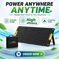 Panneau solaire pliable JiYao 480W, rendement de 25%, haute puissance, noir, 128 cellules, 182mmx91mm, utilisation en camping-car, marine, extérieur