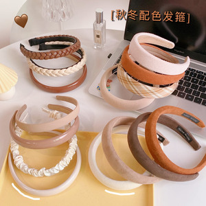 Tschick - Nuevas Bandas para el Cabello de Felpa de Colores Dulces para Mujeres y Niñas, Diademas Suaves y Encantadoras para Damas, Accesorios para el Cabello Femenino - Product Image 1