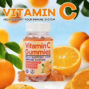 Complément alimentaire OEM Orange Healthcare pour le soin de la peau, blanchiment et éclaircissement de la peau, vitamine <span class=keywords><strong>C</strong></span> sous forme de gommes - Product Image 6