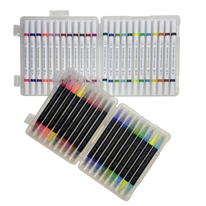 Juego de Marcadores de Doble Punta con 100 Colores, Punta Fina, para Colorear para Adultos, Manga, Caligrafía - Product Image 2