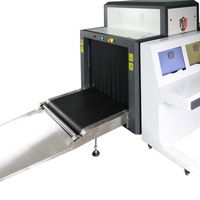 Équipement de scanner à rayons X de sécurité JINDUN, résolution 0,101 mm, pénétration de plaque d'acier de 34 mm, contrôle des bagages/du matériel à l'aéroport