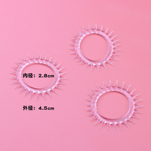 Glue Sheep Eye Ring <b>TPE</b> Material Delay Sex Time Penis Rings For Adults - Product Image 3