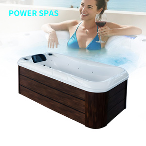 Famiglia di lusso 5 persone idromassaggio esterno vasca idromassaggio idromassaggio Spa all'aperto Spa all'aperto <span class=keywords><strong>jacuzzi</strong></span> con copertura con copertura Spa vasca idromassaggio - Product Image 2