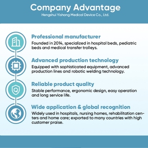 Single Crank Adjustable Hospital Bed Aluminum Alloy Side Rail Metal Medical Bed For <strong>Clinic</strong> Home Care Use - Product Image 6
