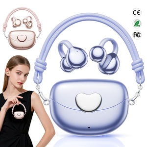 Écouteurs Bluetooth M106 <span class=keywords><strong>Love</strong></span> Handbags Bag Sport avec cordon, écouteurs ouverts confortables, clip d'oreille, basses panoramiques, casque sans fil - Product Image 1