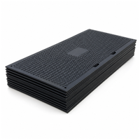 Tapis de protection au sol ULTRA POLYE en UHMWPE moulé, tapis de piste robuste, panneau emboîtable, vente en gros