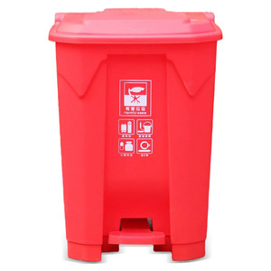 Funjee Foot Operated Waste <b>Bin</b> 12L Outdoor Recyclable Trash Can Blue K Type - Product Image 2