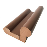 Banc en lattes de composite bois-plastique (WPC) pour banc de parc, loisirs, chaise et table en WPC, banc en bois WPC