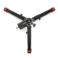 Mini support de bureau en métal trépied caméscope et trépied de projecteur en alliage d'aluminium