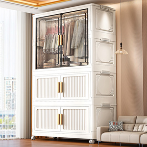 Складной пластиковый шкаф для одежды - Product Image 3
