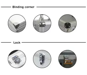 APC026 Hộp Tiện Ích Du Lịch EVEREST Với Ngăn Kéo Giá Nhôm Ngăn Kéo Trường Hợp Ngăn Kéo Chuyến Bay Với Bánh Xe