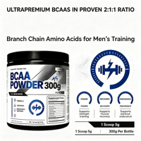K-green STOCK BCAA en poudre pour la récupération musculaire après l'entraînement, 60 portions, 2:1:1, 300g, durée de conservation de 24 mois, améliore l'immunité, usage adulte