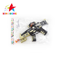 Nouveau pistolet jouet électrique NewSubmachine, pistolet jouet lumineux à vibrations ; pistolet jouet à piles avec lumière et son ; meilleurs jouets de tir pour enfants