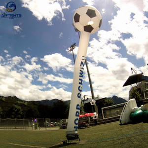 Muñeco Inflable Bailarín de Fútbol para Eventos Deportivos al Aire Libre con Balón de Fútbol en la Parte Superior - Product Image 6