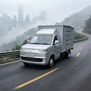 รถบรรทุกพลังงานใหม่แบบขยายระยะทาง รุ่น Rich C5 พวงมาลัยซ้าย บรรทุกได้ 1.5 ตัน แบบตู้บรรทุกสินค้า ระยะทางวิ่ง 1150 กม. สำหรับการจัดส่งด่วน - Product Image 1