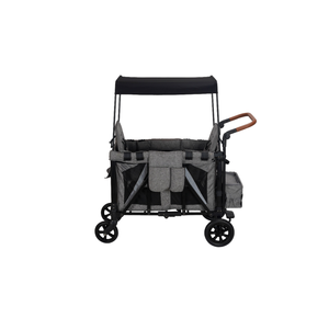 รถเข็นเด็ก 4 ที่นั่ง พร้อมหลังคา สำหรับเด็ก รถเข็นพับได้อเนกประสงค์ - Product Image 1
