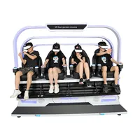 Console de jeu VR tout-en-un 9D, équipement de réalité virtuelle somatosensorielle, expérience de simulation double, métal, grand format intérieur