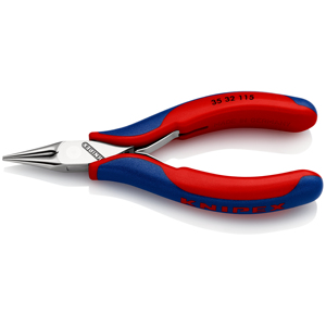 KNIPEX 35 32 115 Special electronics <b>pliers</b> with multi-component handles 115 mm - Product Image 1