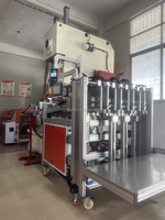 Machine Automatique de Fabrication de Barquettes, Plats et Boîtes Alimentaires en Feuille d'Aluminium pour Emballage et Plats à Emporter