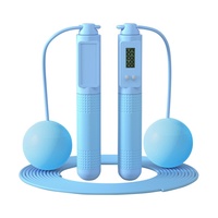 Corde à sauter ABS 3m personnalisable pour adultes, double usage, lestée, intelligente, avec compteur électronique sans fil, équipement sportif en gros