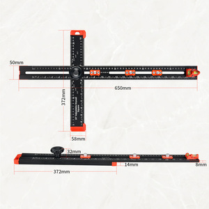 Pinrui Combination Angle Ruler 0-5m Industrial Grade Woodworking Tool - Product Image 3