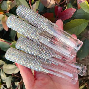 Bán buôn rõ ràng Vòng rỗng Lip <span class=keywords><strong>Gloss</strong></span> container Rhinestone trong suốt nhãn hiệu riêng rỗng Lip <span class=keywords><strong>Gloss</strong></span> Ống - Product Image 3