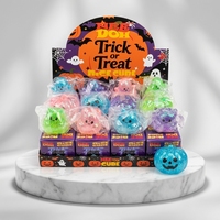 Ensemble de jouets en peluche Halloween à remontée lente, anti-stress, sensoriels, doux à presser, pack cadeau pour enfants et adultes