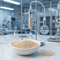 Tamis moléculaire 4A pour la déshydratation des solvants méthanol et éthanol, pureté 98%, perles de zéolite, déshydratant adsorbant SAINT OEM