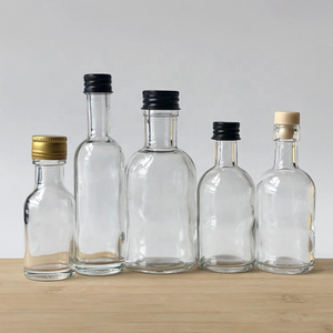 Tarro de jarabe de arce reutilizable transparente de 1,7 oz, botella de jarabe de vidrio para salsa de aceite de leche con tapa de aluminio y mango de bucle - Product Image 5